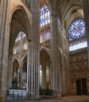 Rouen, Cathedrale, Piliers